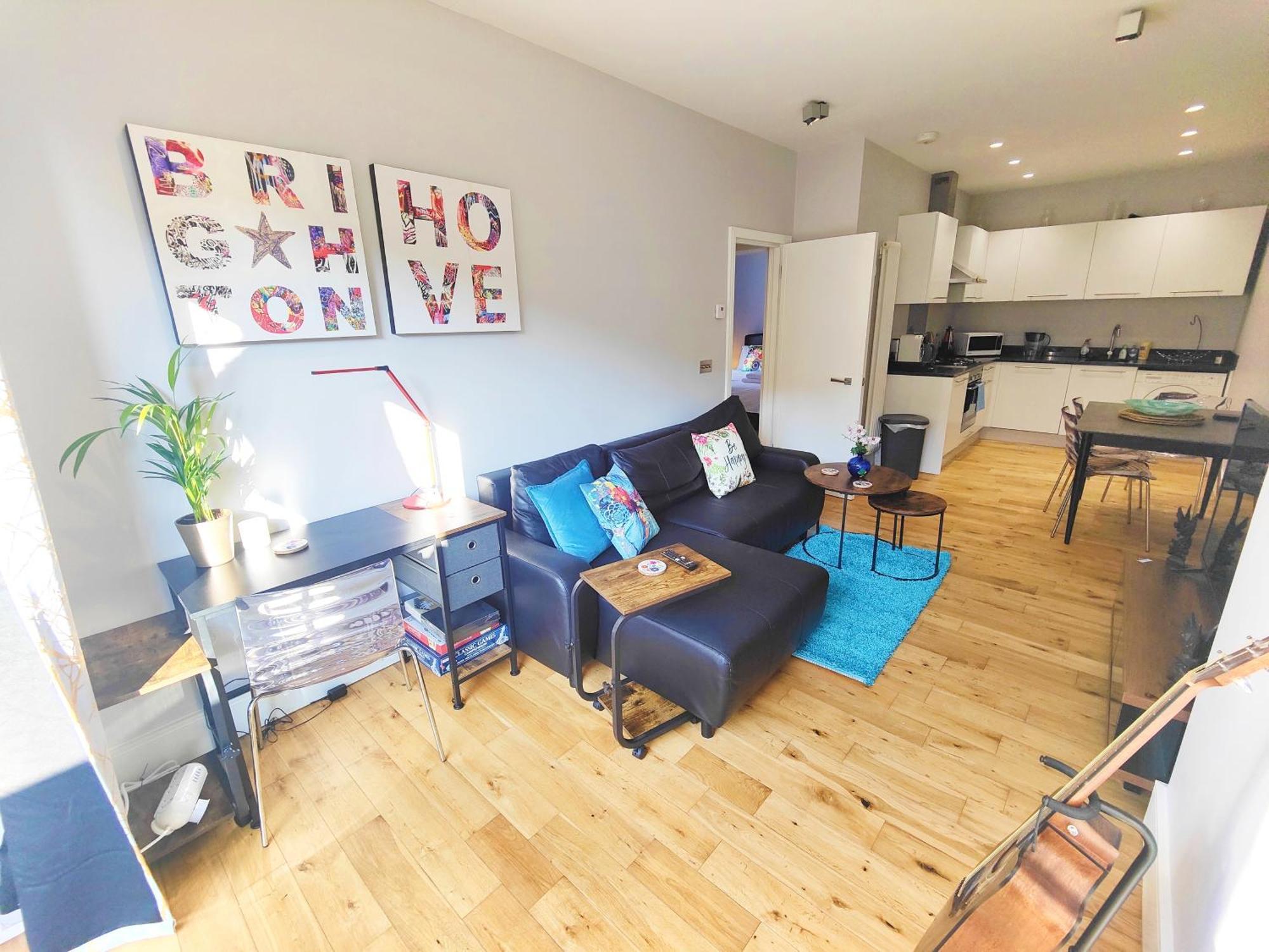 Modern Central Brighton Patio Flat - Free Parking! Екстериор снимка
