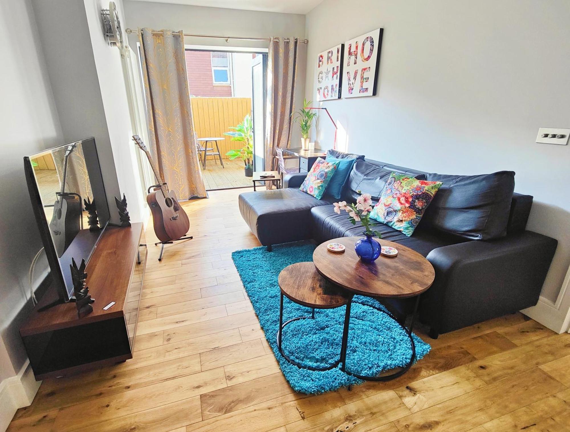 Modern Central Brighton Patio Flat - Free Parking! Екстериор снимка