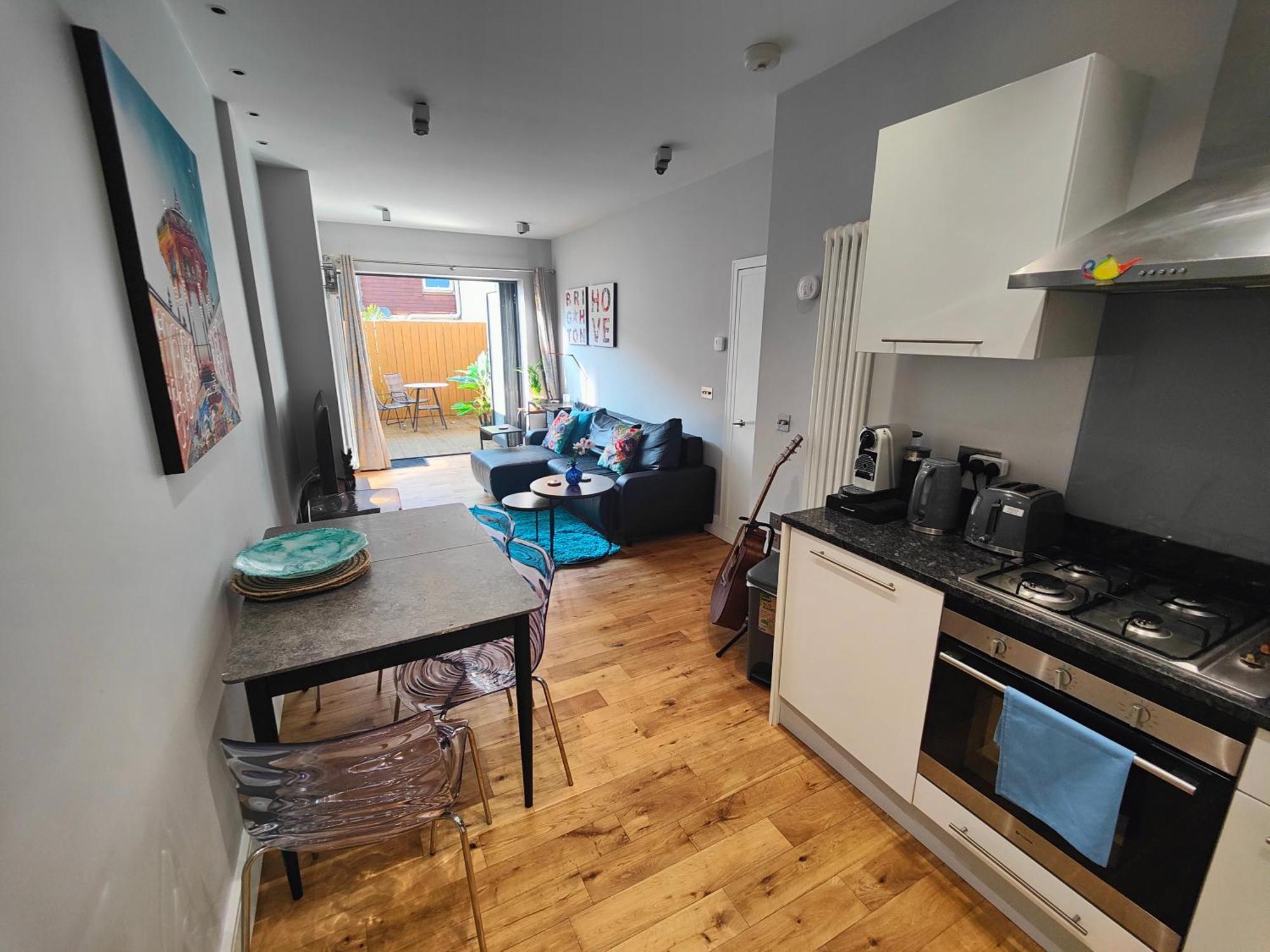 Modern Central Brighton Patio Flat - Free Parking! Екстериор снимка